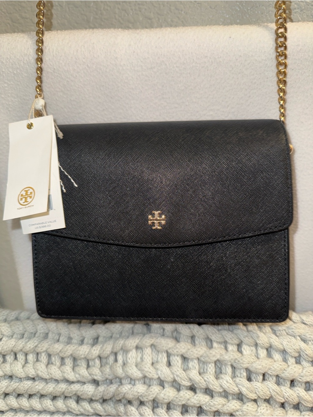 Tory Burch Emerson Envelope Shoulder Bag